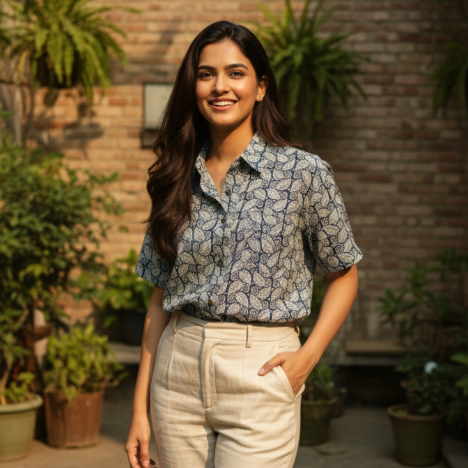 Petal Stripes Unisex Shirt