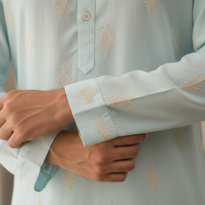 Mint Green Dori Kurta