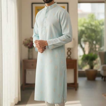 Mint Green Dori Kurta