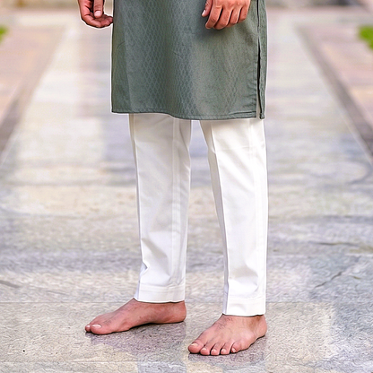 Men's Premium White Pajama