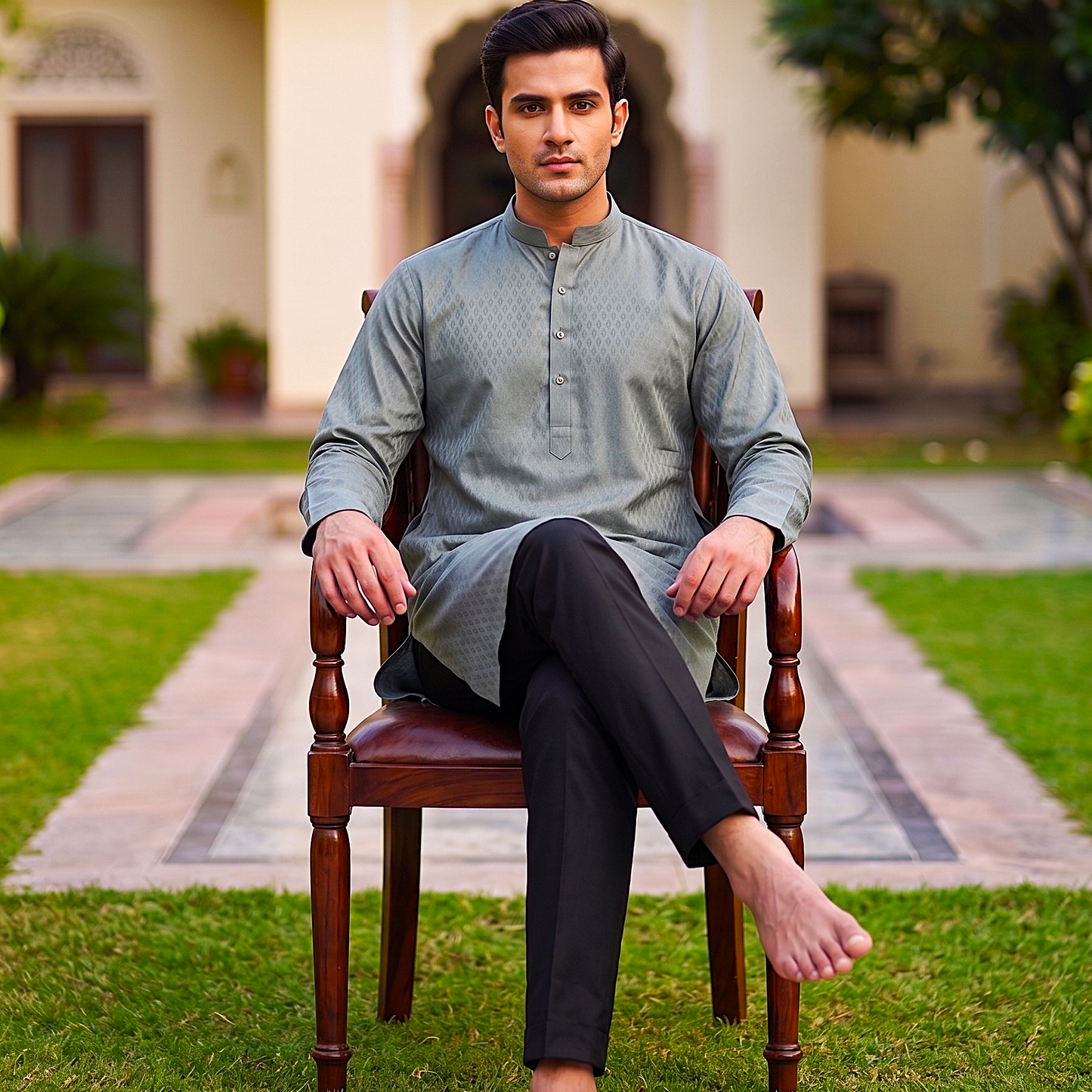 Men's Premium Black Pajama