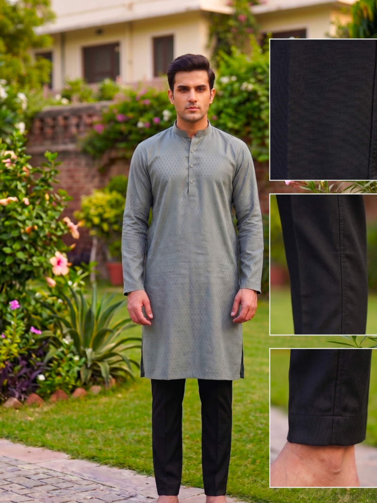 Men's Premium Black Pajama