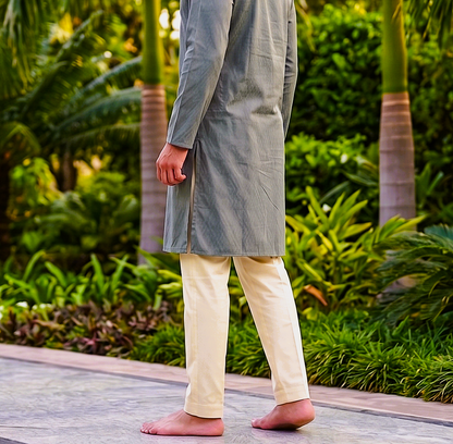 Men’s Premium Off White Pajama