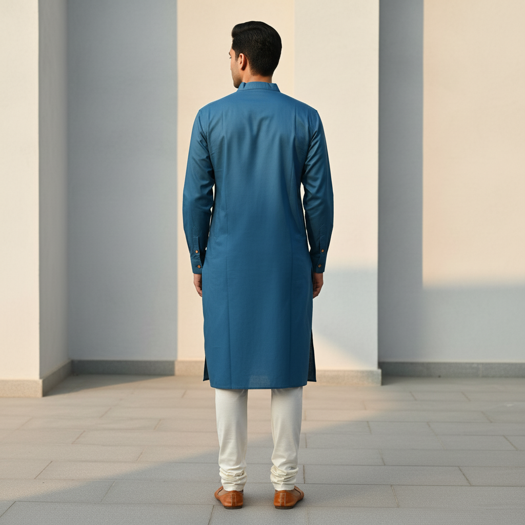 Teal Calm Kurta