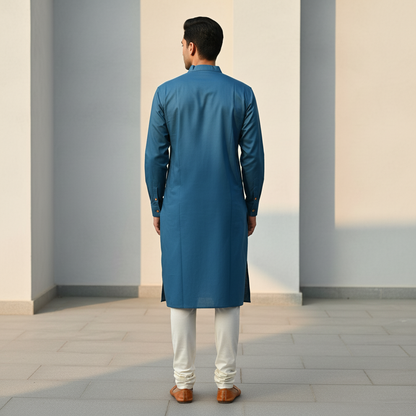 Teal Calm Kurta