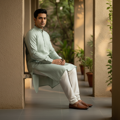 Garry Green Ease Kurta